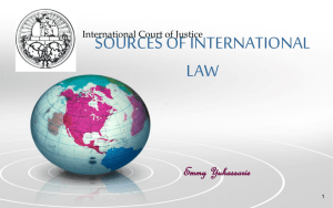 sources of international law