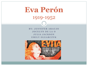 Eva Peron 1919-1952