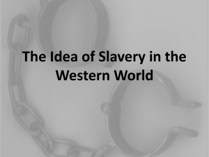 The Problem of Slavery