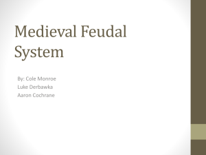 Medieval Feudal System