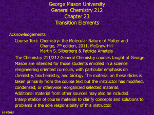 1/19/2015 - Gmu - George Mason University