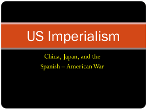 US Imperialism - Madison County Schools