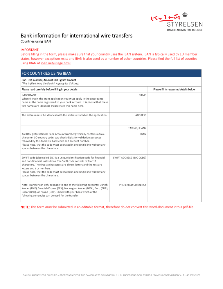 bank-information-for-international-wire-transfers