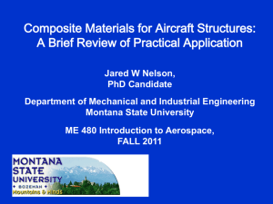 Composite Materials for Aircraft Structures