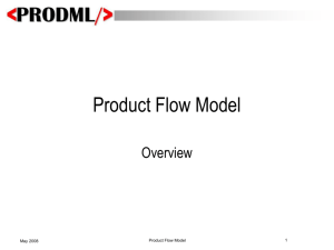 Product Flow Model