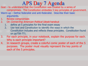APS Day 7 '10 - constitution