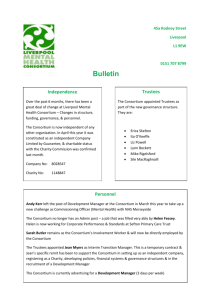 Liverpool Mental Health Consortium Bulletin