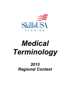 Regional Contest - SkillsUSA Florida
