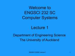 Welcome to ENGSCI 131 FC Engineering Computing