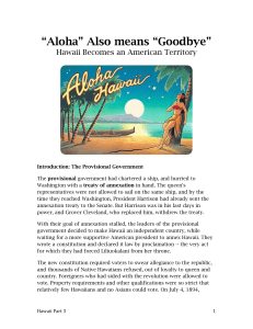 "Aloha" also means "Goodbye"