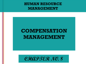 what is compensation management
