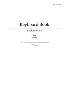 Keyboard Book