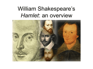 William Shakespeare's Hamlet: an overview