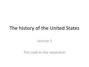 The history of the United States