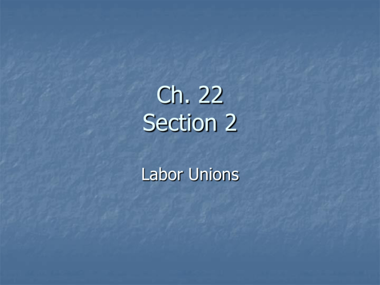 labor-unions