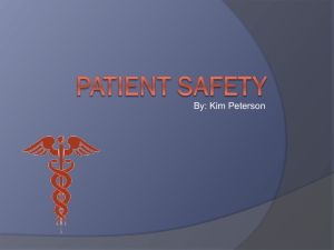 Nurses & patient Safety