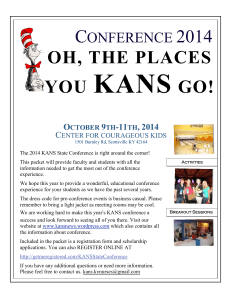 Oh, the Places You KANS Go!