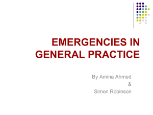 emergencies in general practice