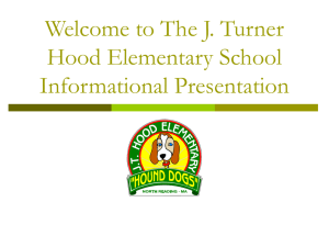 The J - J. Turner Hood School