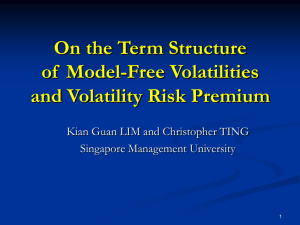Volatility Term Structure and Volatility Risk Premium