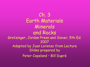 Class Notes - LSU Geology & Geophysics