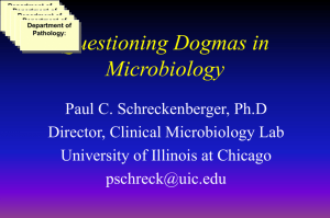 Questioning Dogma in Microbiology: New Rules and Practice