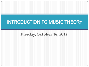 minor - Introduction to Music Theory
