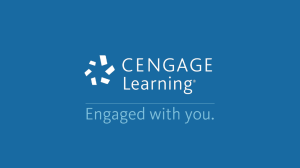 Cengage SAM Student Getting Started