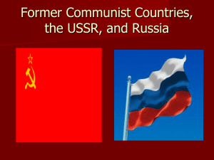 Former Communist Countries and Russia