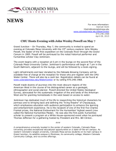 Press Release - Colorado Mesa University