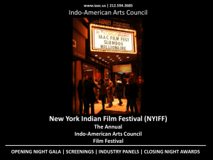 New York Indian Film Festival (NYIFF) - Indo
