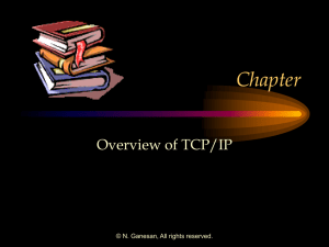 Overview of TCP/IP