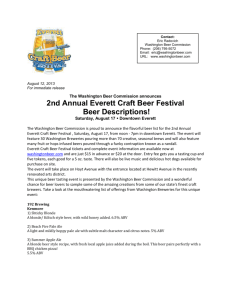 2nd Annual Everett Craft Beer Festival Beer