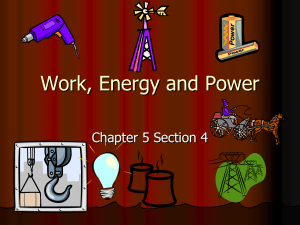 Work-Kinetic Energy Theorem