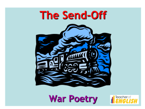 'The Send-Off' Imagery