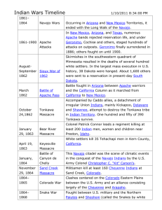 Timeline - 1861-1864