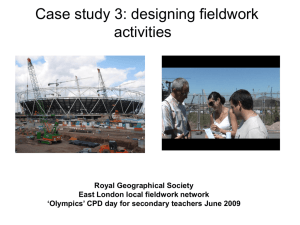 Case study 1 - Royal Geographical Society