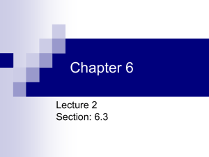 Chapter 5 - Math Department