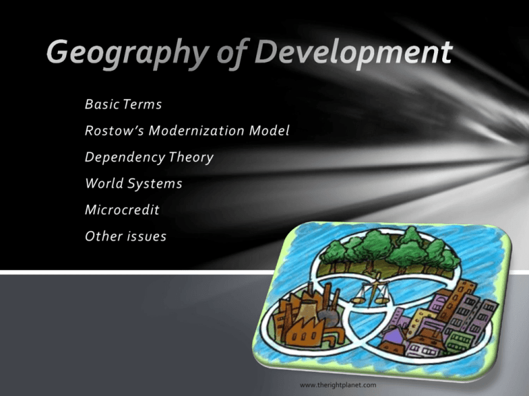 What Does Development Goals Mean In Geography