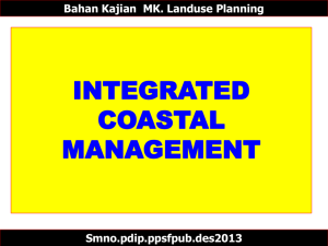 Coastal Landuse analysis using multiple goal linear programming…