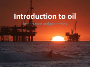 Introduction to oil