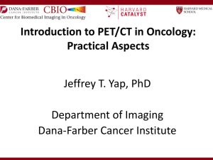 PET/CT quality assurance in clinical trials and good clinical practice