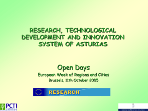 Research and Technology Centers in Asturias