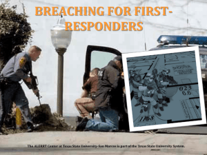 Advanced Law Enforcement Rapid Response Training