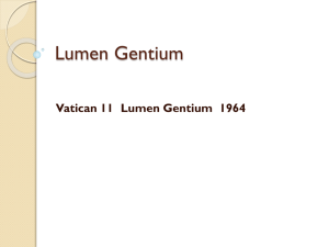 Bexhill Lumen Gentium