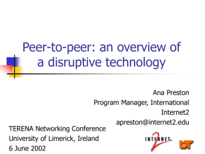 Scope of UT Wireless Project - TERENA Networking Conference 2002