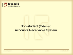 FIS Accounts Receivable System