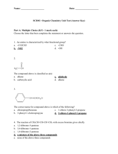 Test Answers - fm-orgchem-2012