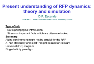 The present understanding of RFP dynamics: theory and simulation