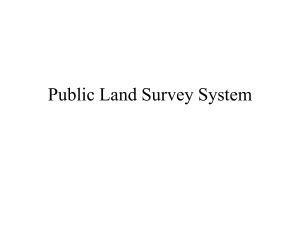 Public Land Survey System